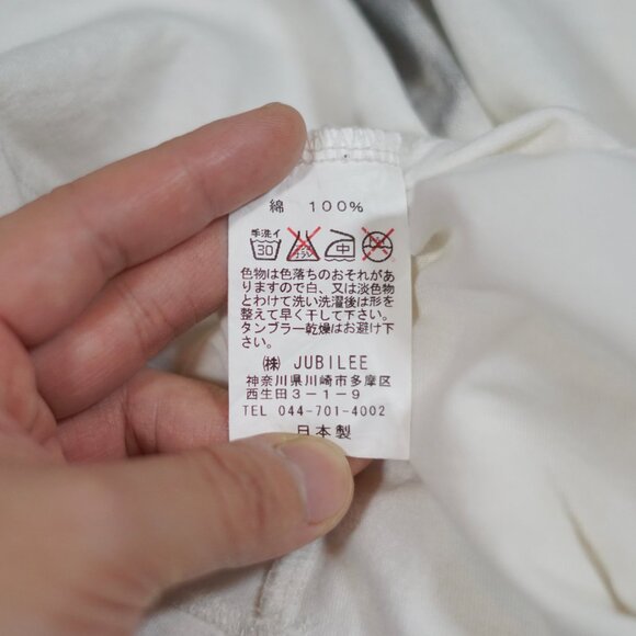 Peel & Lift Graphic Print T-shirt/ Opium Style/ Size L/ Designer/ Rare - Picture 10 of 10